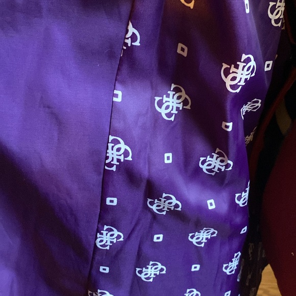 Purple Guess lightweight short trenchcoat. Pea coat. - Picture 5 of 7